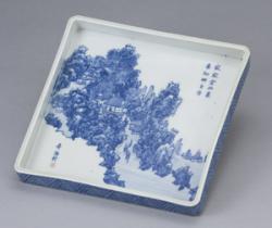 初代 川本桝吉 枡吉 染付有職文沈香壺 明治期瀬戸の名工　瀬戸焼 初代 川本桝吉 枡吉 染付有職文沈香壺 明治期瀬戸の名工 瀬戸焼 - メルカリ